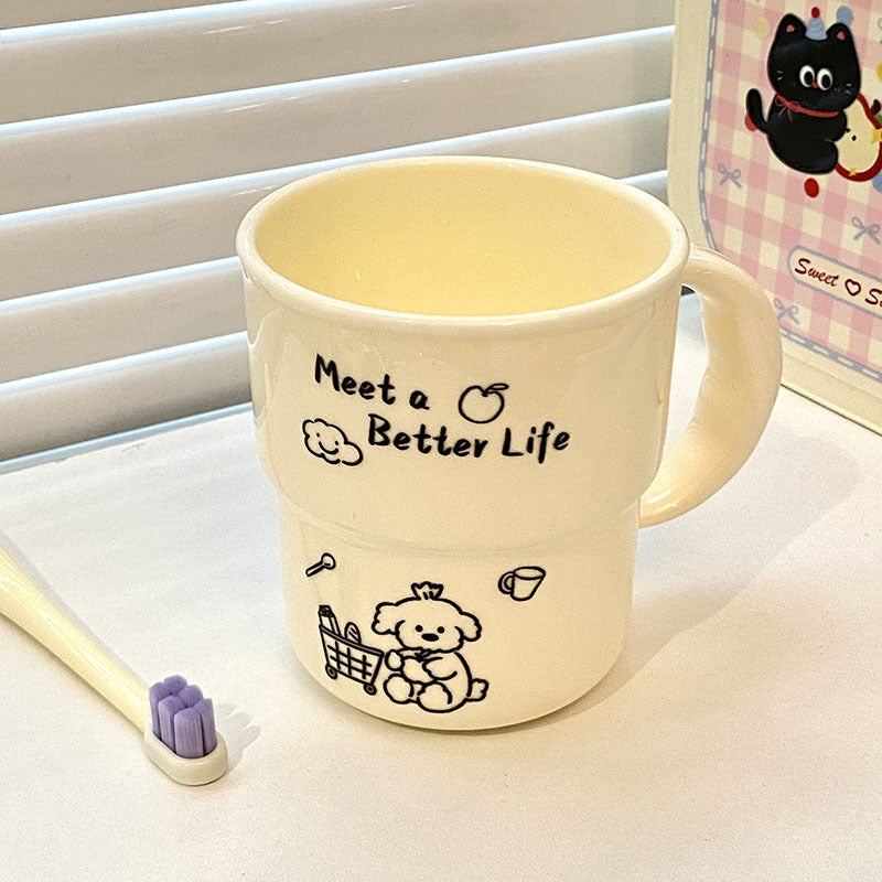 Ceramic mug with cute animal design Bowlift