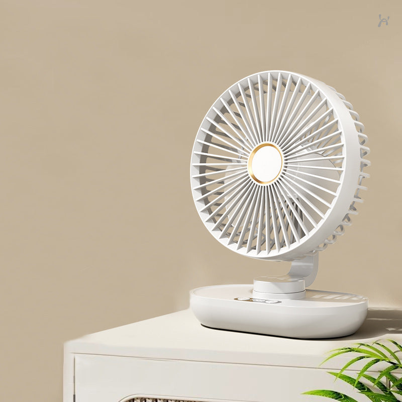 Unisex Rechargeable Desktop Cooling Fan Bowlift
