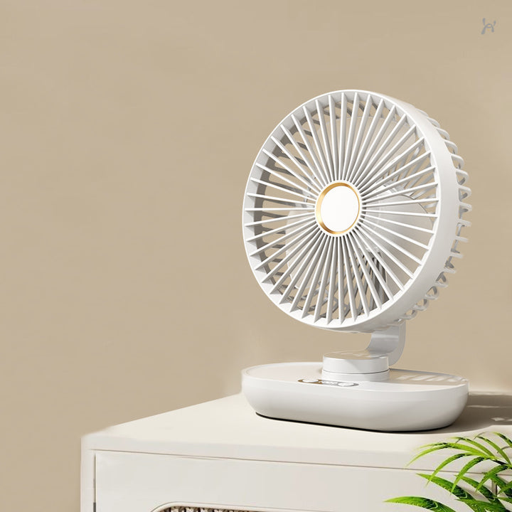 Unisex Rechargeable Desktop Cooling Fan Bowlift