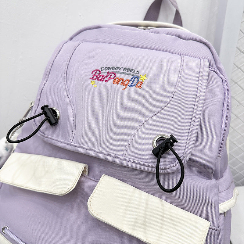 Cute Cartoon-Themed School Backpack Bowlift