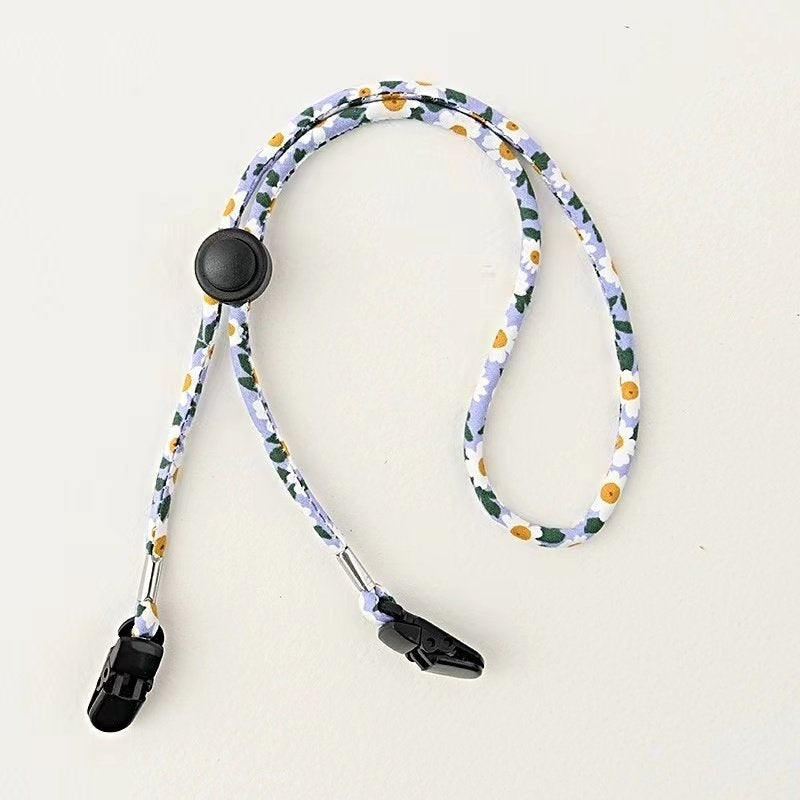 Floral Adjustable Eyewear Strap Bowlift