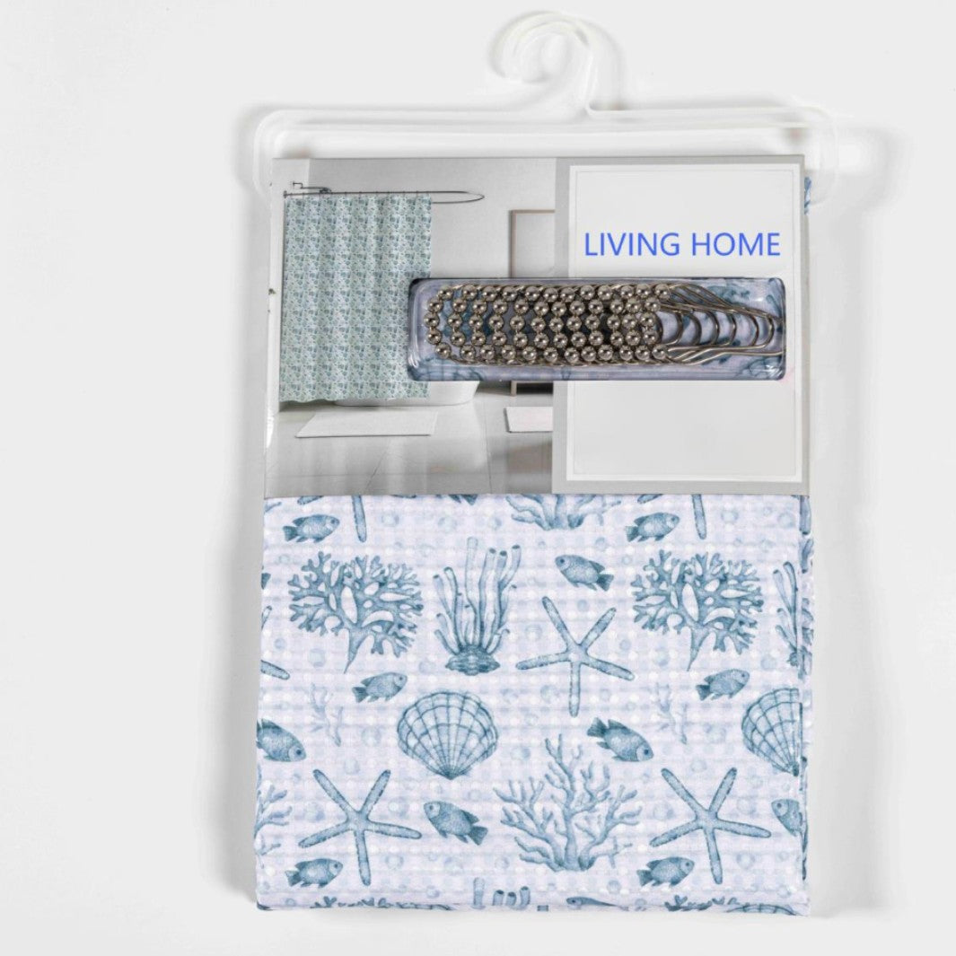 Decorative Shower Curtain Bowlift