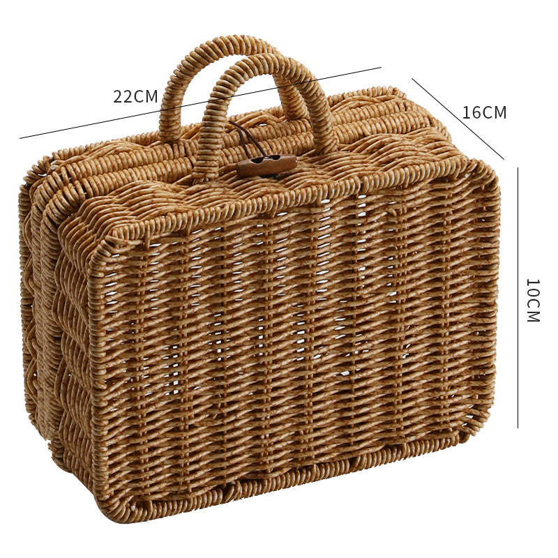 Woven Storage Basket Bowlift