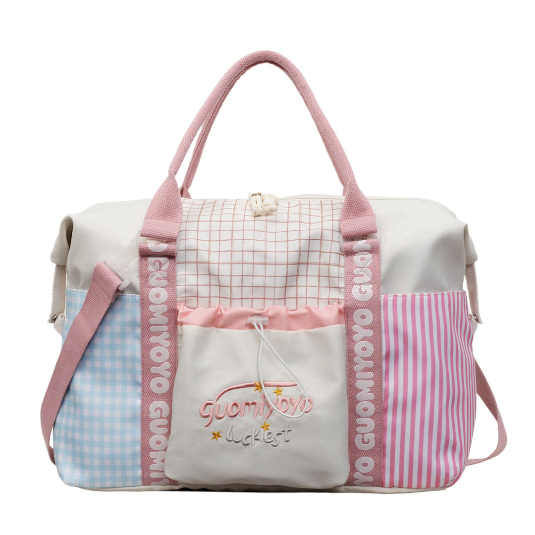 Chic Patchrk Travel Tote