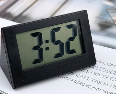 Digital Alarm Clock with Clear LED Display Bowlift