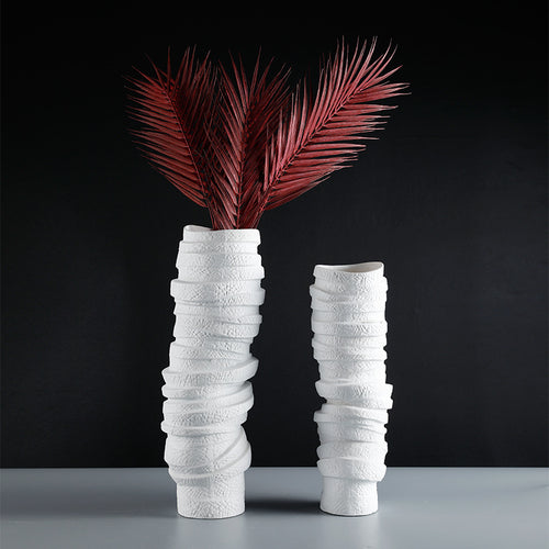 Textured Modern Decorative Vase