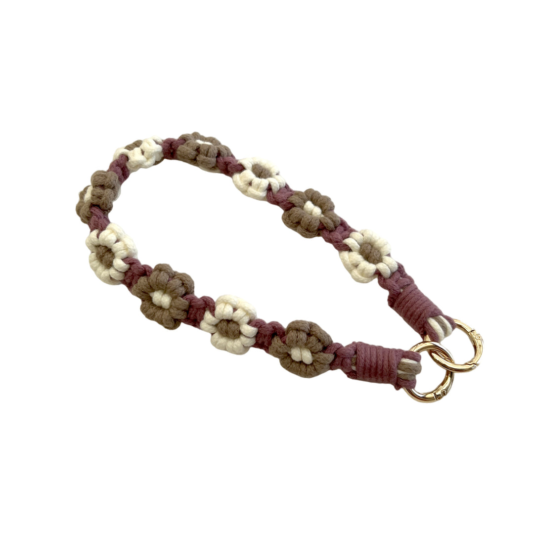 Flower Patterned Keychain Holder Bowlift