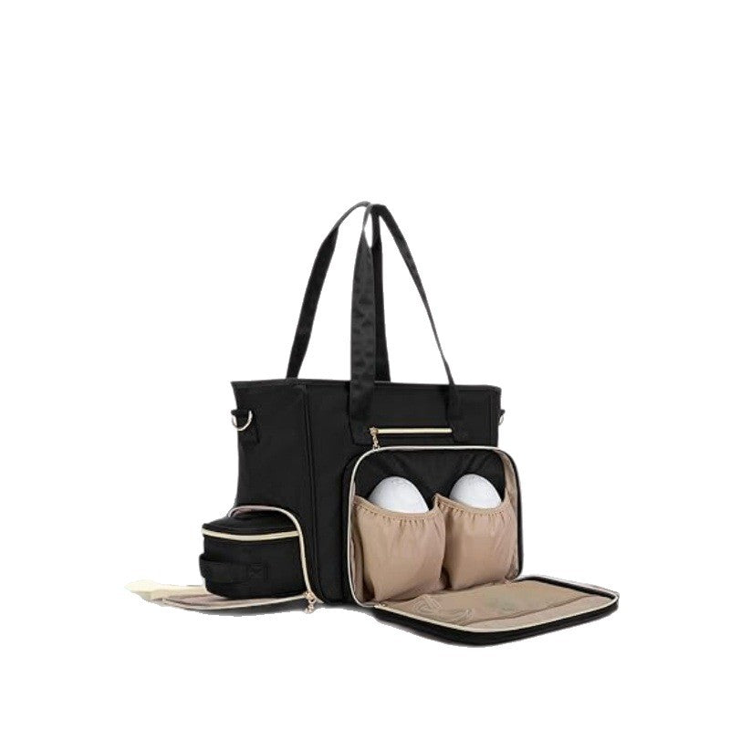 Multifunctional diaper bag with insulated compartments Bowlift