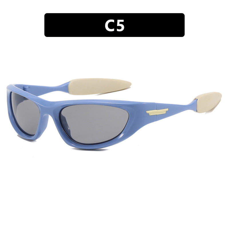 Women's Sporty Sunglasses with Ergonomic Design and UV Protection Bowlift