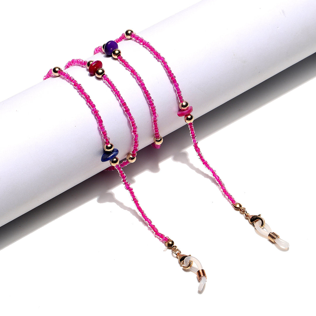 Decorative Beaded Eyewear Chain Bowlift
