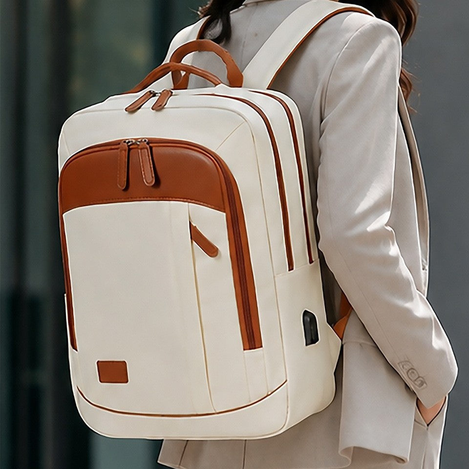 Elegant Laptop Backpack with Ergonomic Design Bowlift