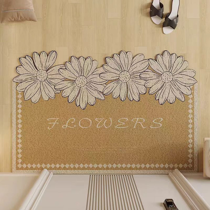 Floral Welcome Mat Bowlift
