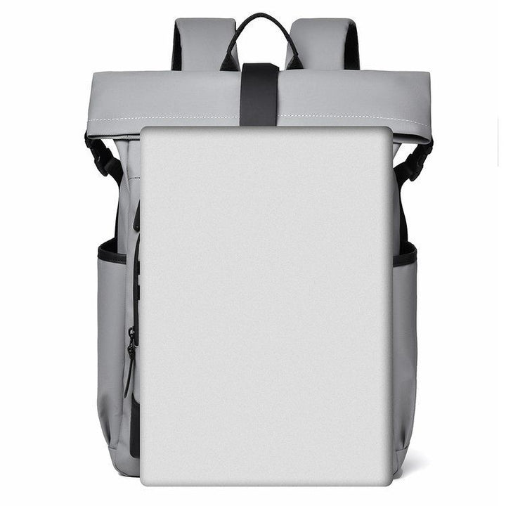 Stylish Rolltop Laptop Backpack