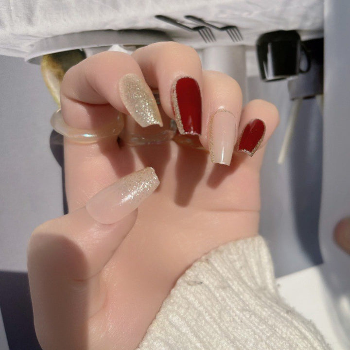 Elegant Press-On Nail Art Showcase Bowlift