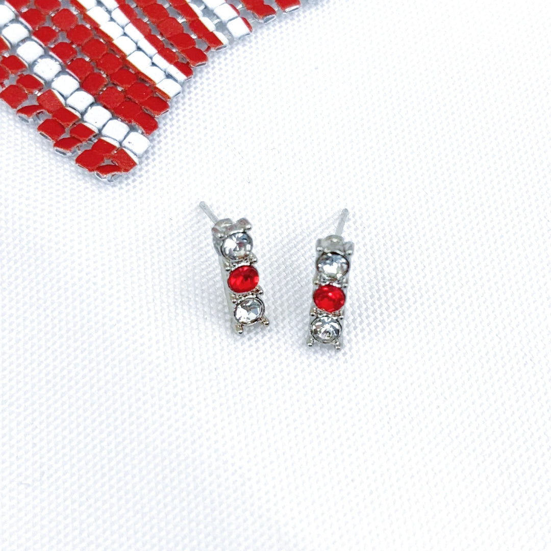 Women nan long layered tassel earrings made of mesh with stripe star pattern Bowlift