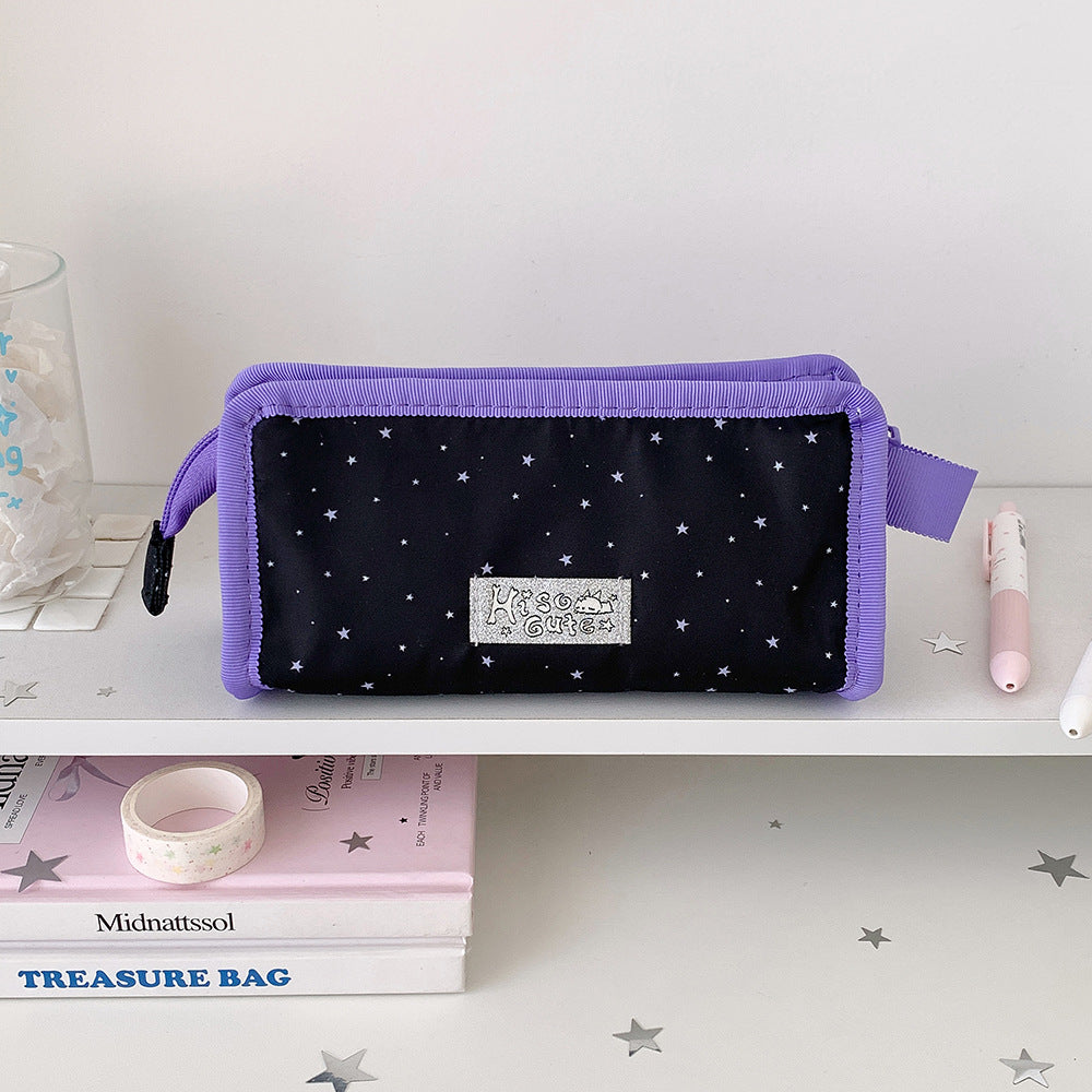 Star Patterned Pencil Case Bowlift