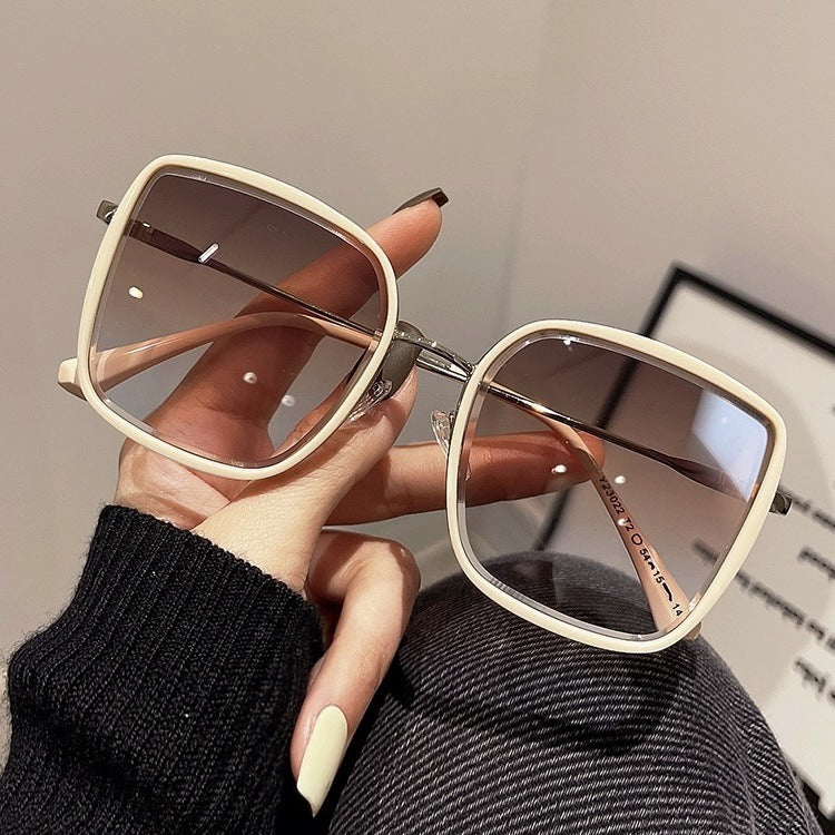 Women extravagant hexagonal sunglasses Bowlift