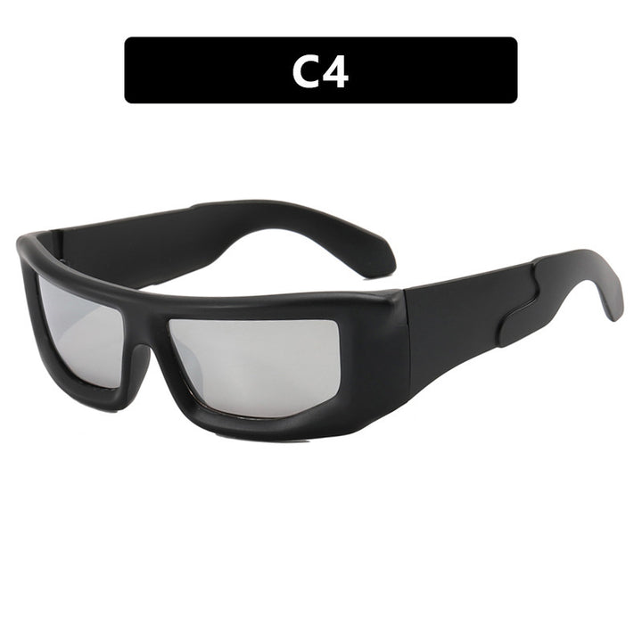 Ladies Sporty Sunglasses with Stylish Metal Frame Bowlift