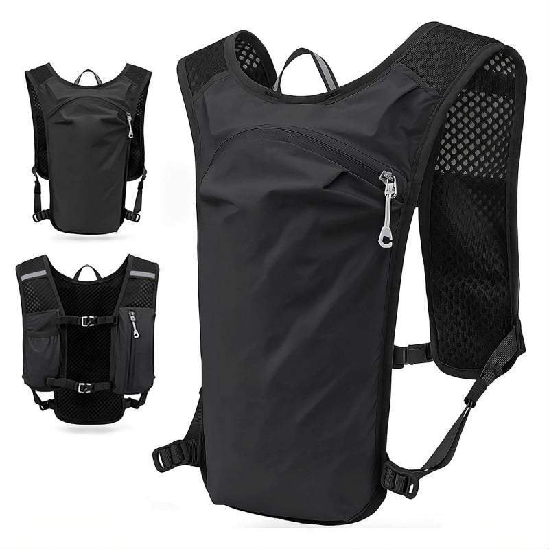 Sporty Hydration Backpack with Breathable Mesh Inserts Bowlift