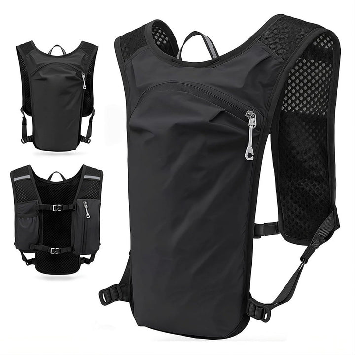 Sporty Hydration Backpack with Breathable Mesh Inserts Bowlift