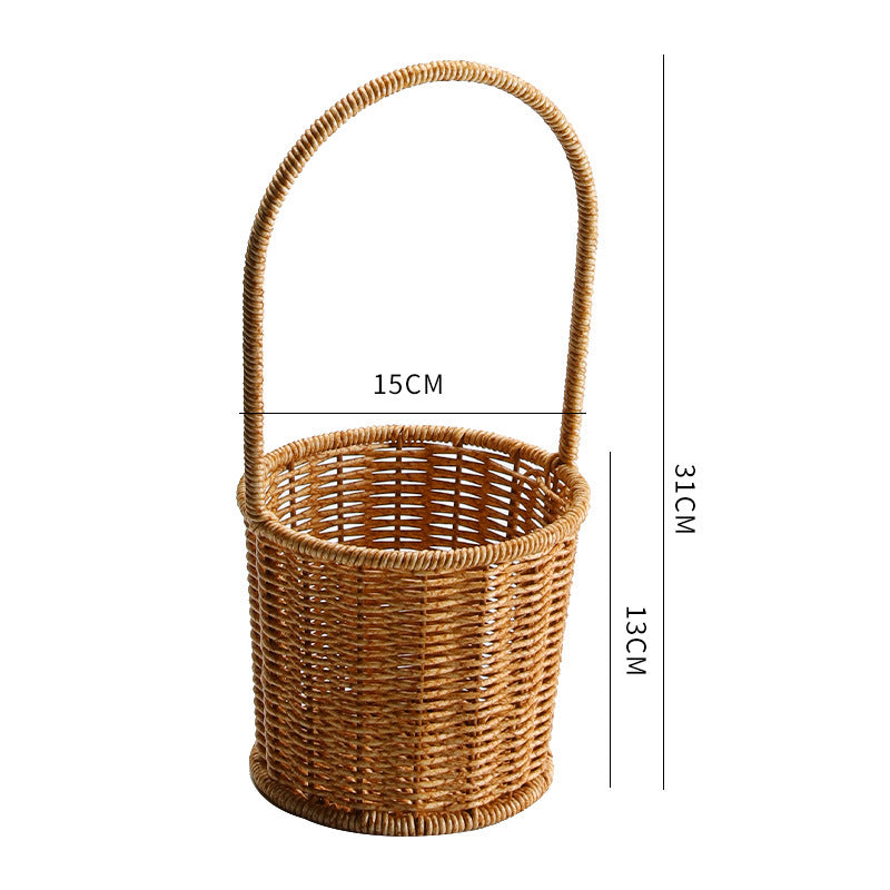 Unisex Handwoven Leisure Bag with Funny Design Bowlift
