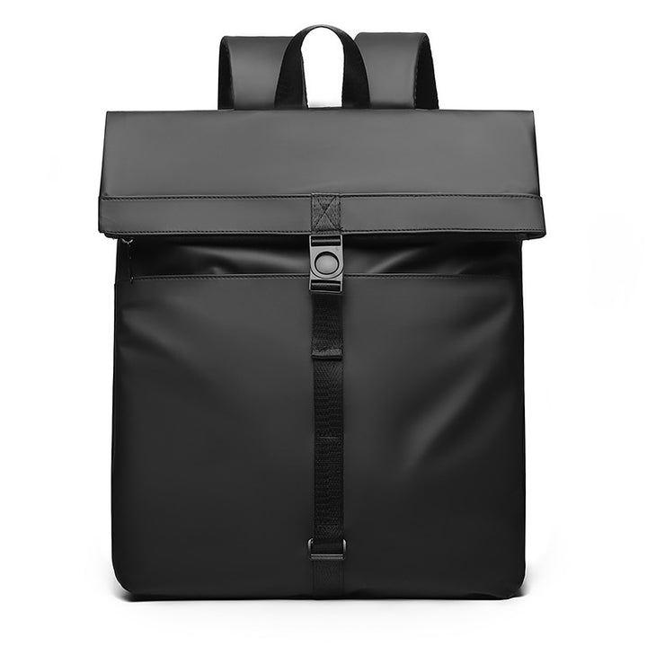 Modern Waterproof Roll-Top Backpack Bowlift