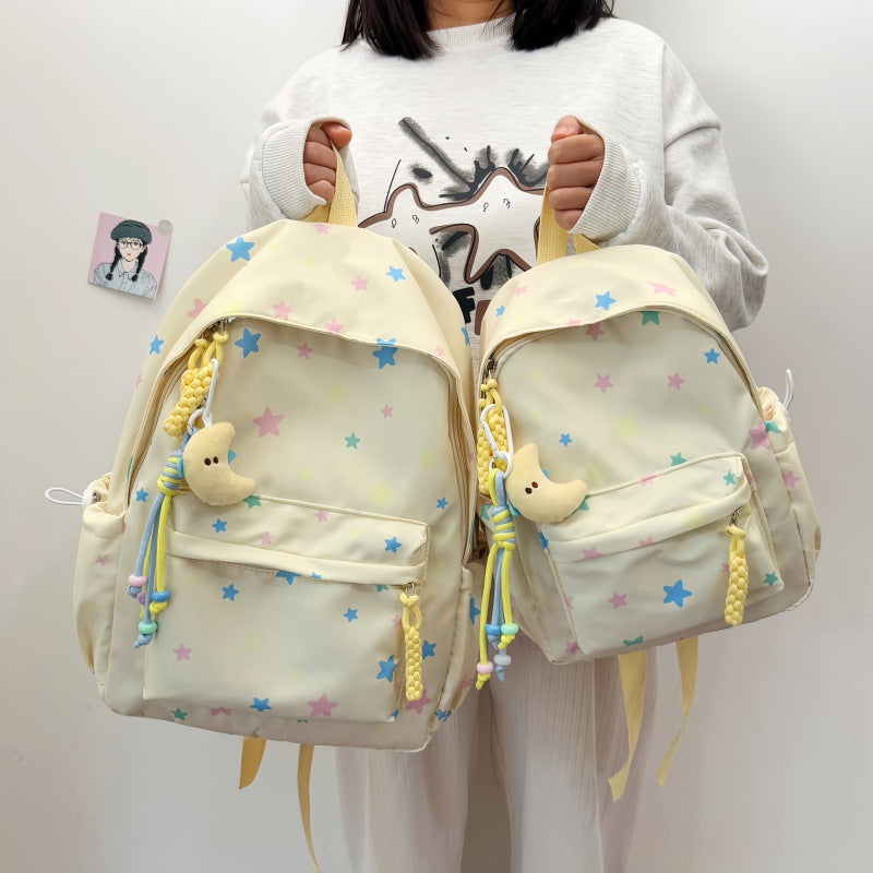 Cute Star-Patterned Backpack