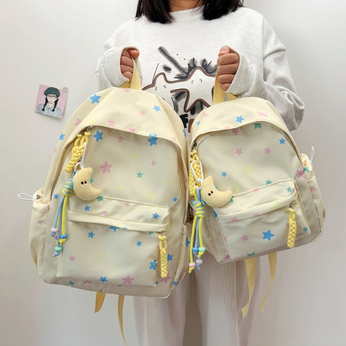Cute Star-Patterned Backpack