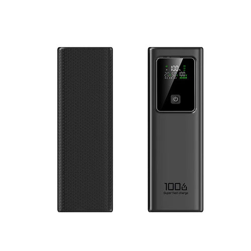 Power bank with integrated LCD display and super fast charging function Bowlift
