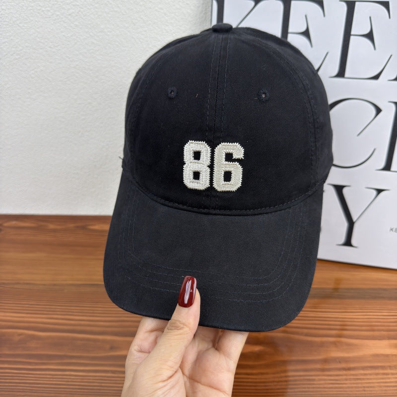 Men's Embroidered Casual Cotton Baseball Cap Bowlift
