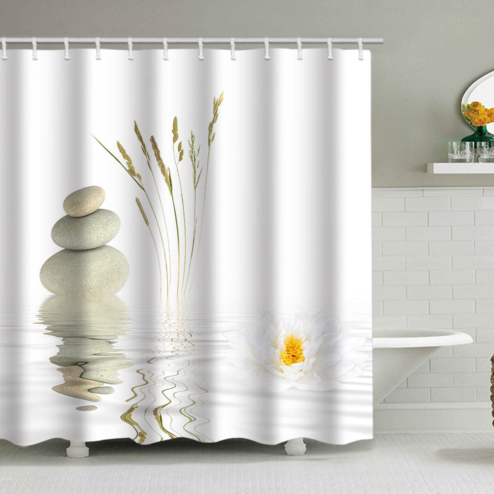 Botanical Garden Shower Curtain Bowlift