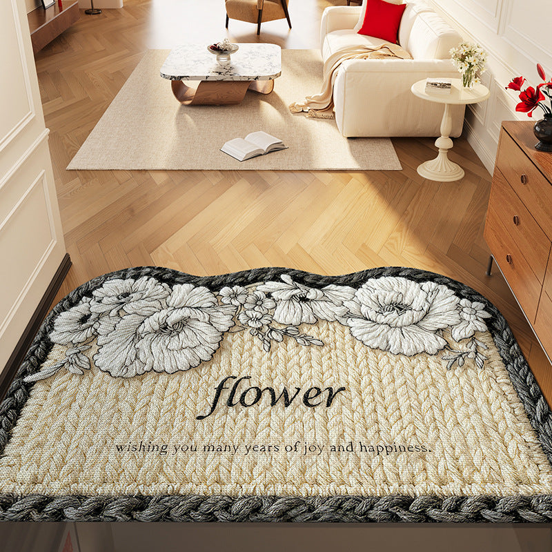 Decorative Floral Mat Bowlift