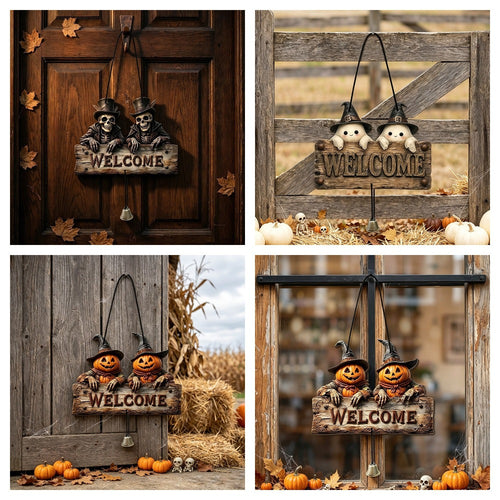 Creepy Welcome Sign Decor Bowlift