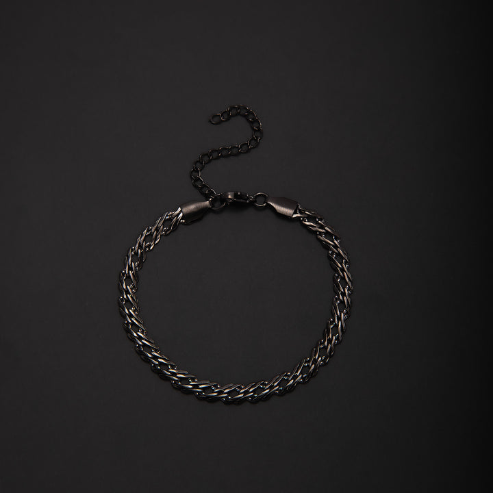 Stylish Interwoven Chain Bracelet Bowlift