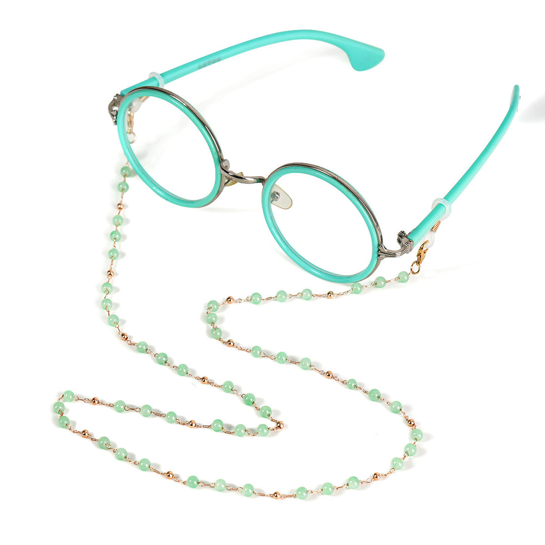 Beaded Eyewear Retainer Chain Bowlift