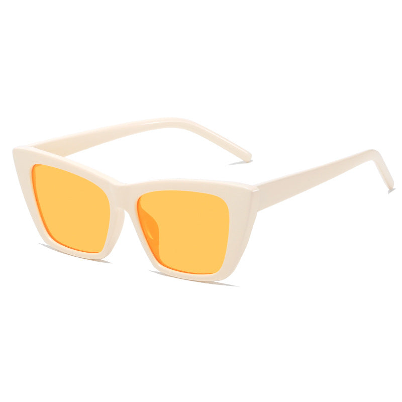 Women's trendy oversized sunglasses with innovative transparent frame Bowlift