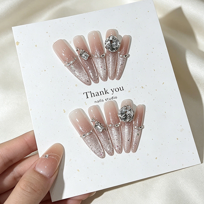 Elegant Press-On Nails Bowlift