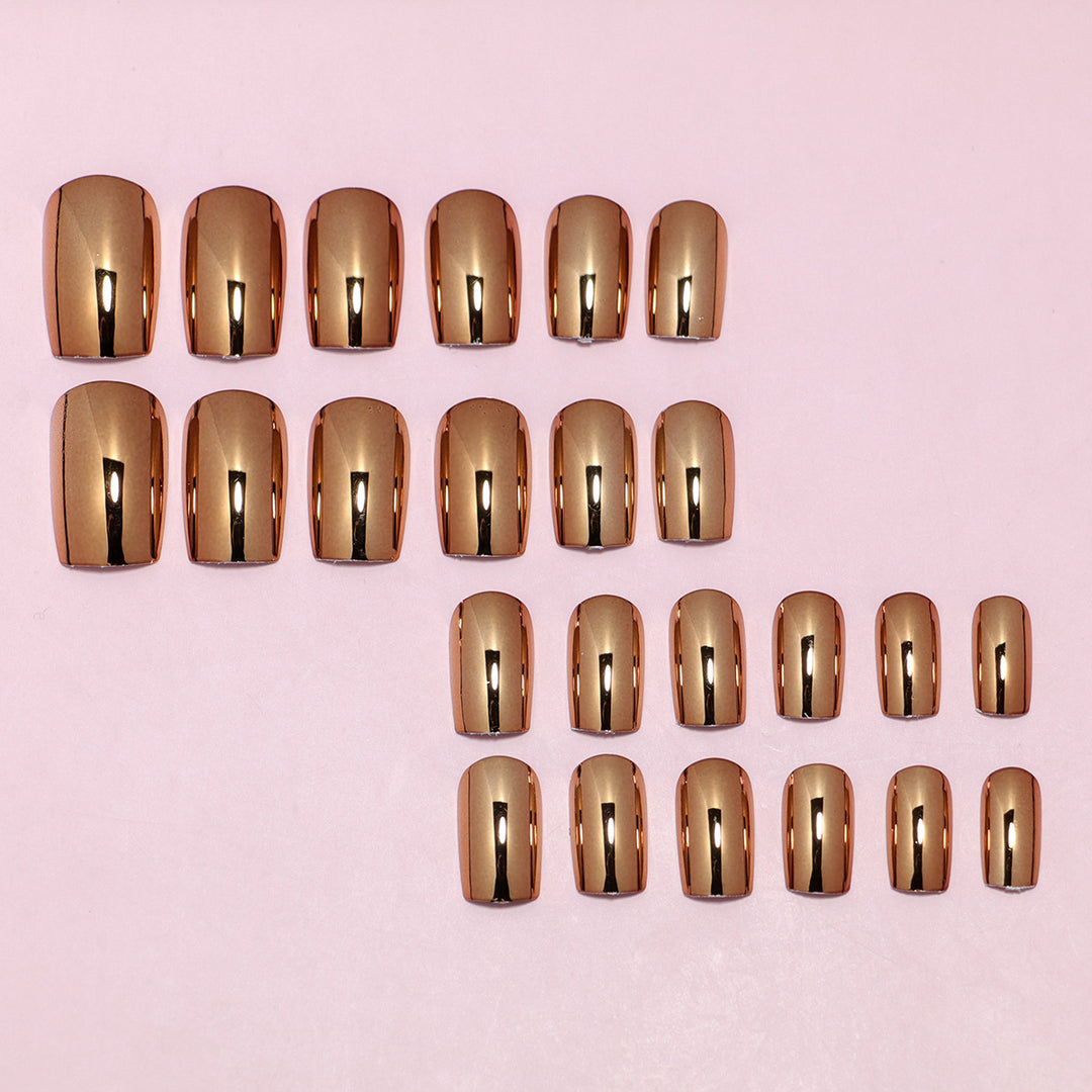 Premium DIY Glossy Press-On Nail Tips Bowlift