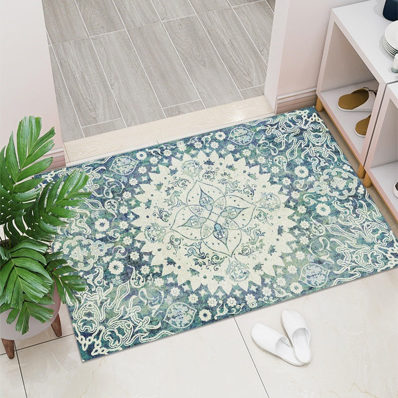Geometric Pattern Decorative Floor Mat Bowlift