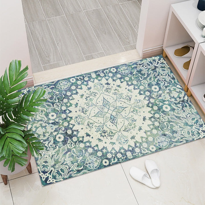 Geometric Pattern Decorative Floor Mat Bowlift