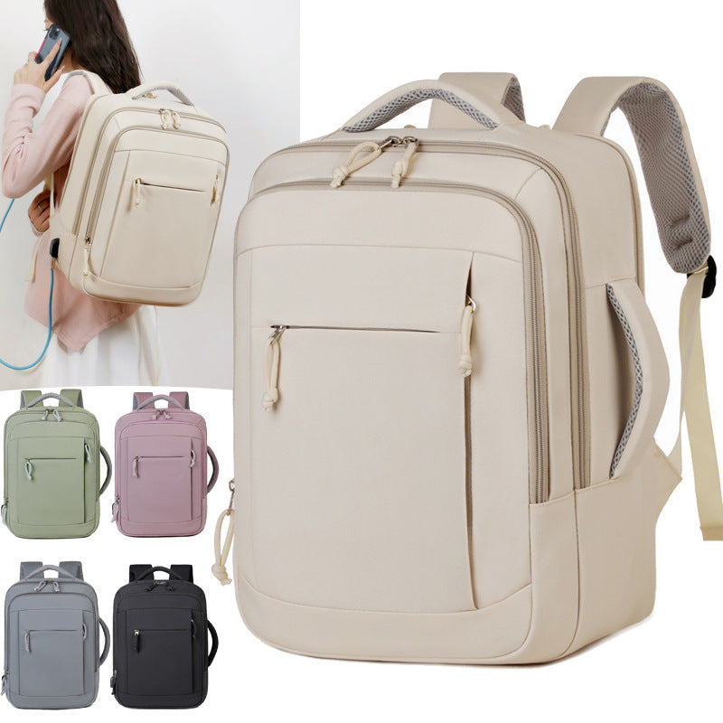 Compact Business Travel Backpack Bowlift