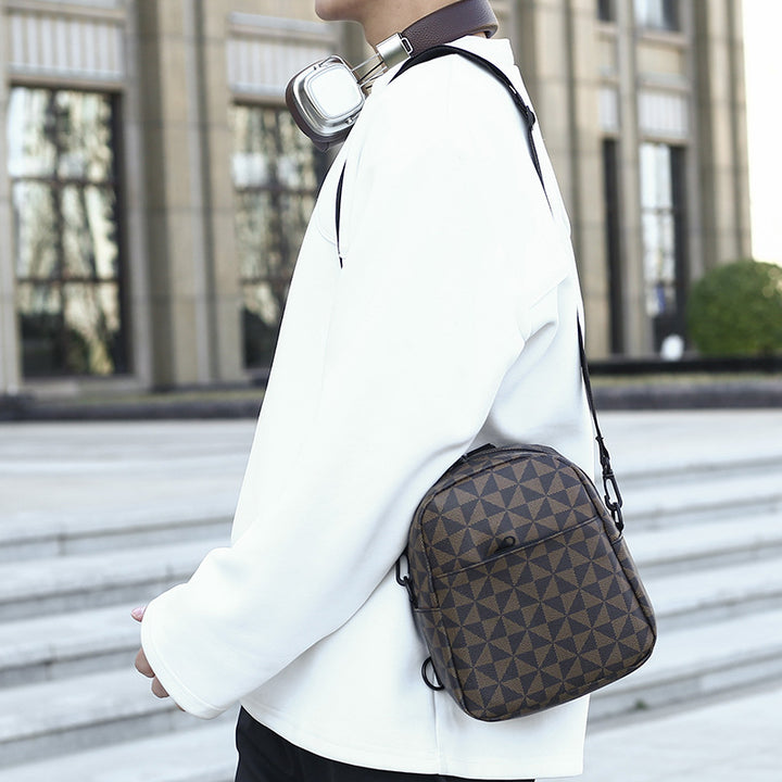 Modern Geometric Crossbody Bag Bowlift