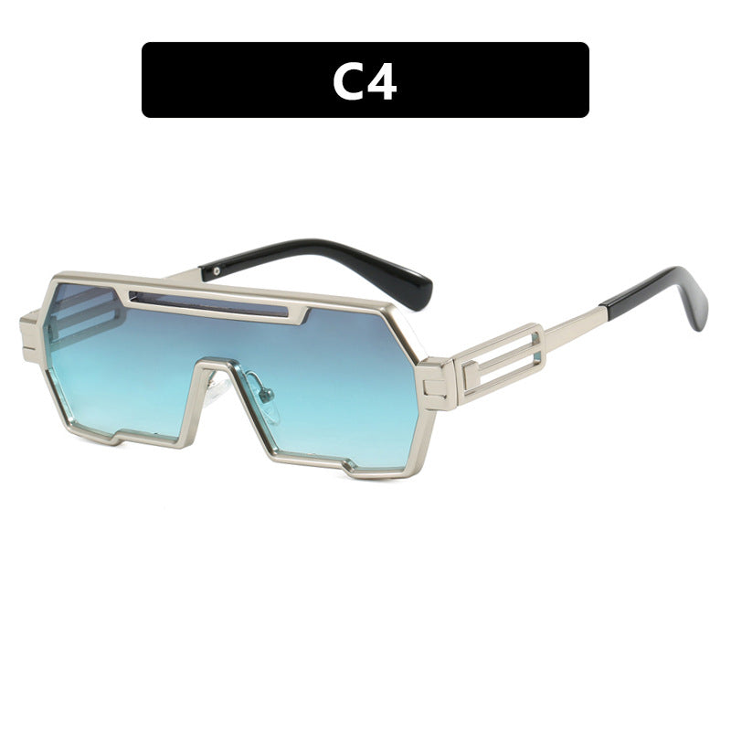 Women's futuristic sunglasses in striking hexagon design Bowlift