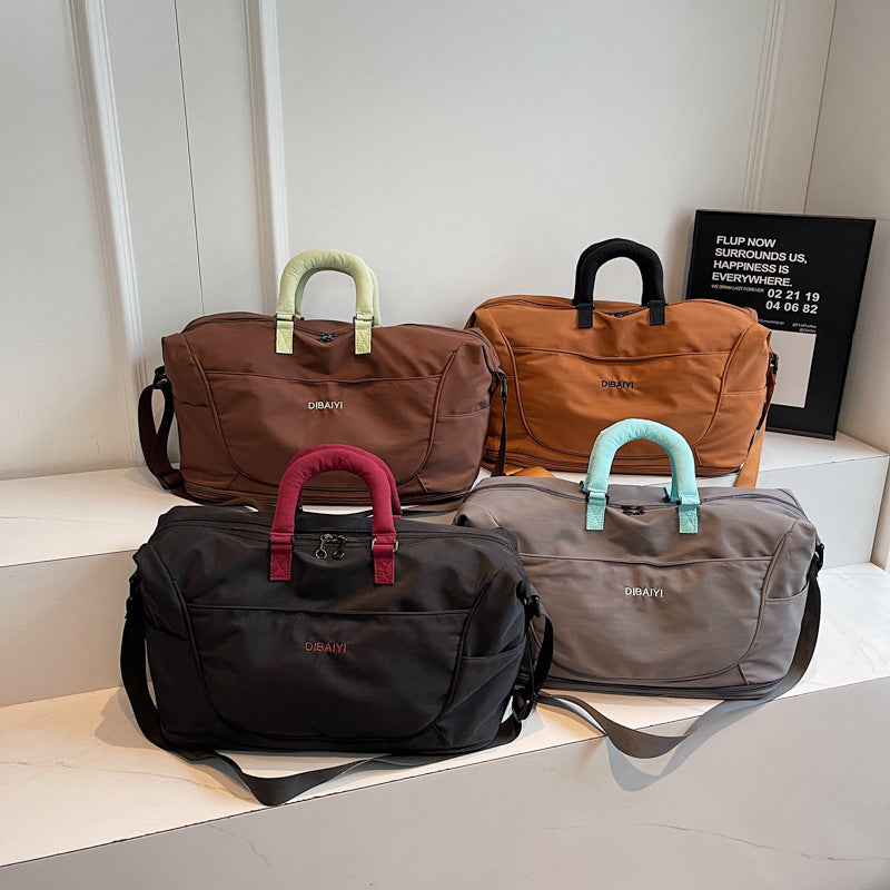 Athletic Travel Bag With Adjustable Shoulder Strap Bowlift