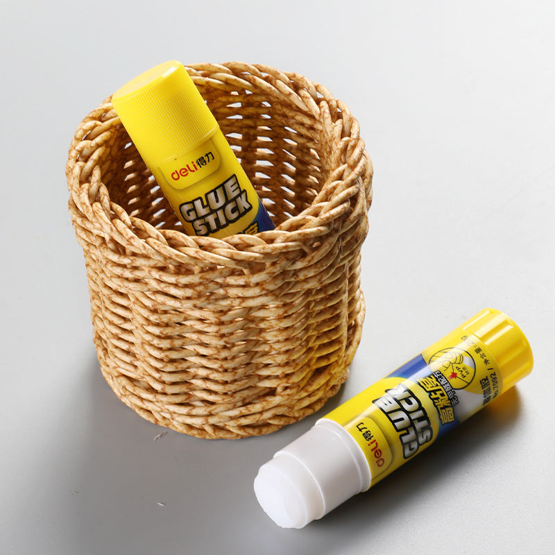 Handcrafted Round Wicker Storage Basket Bowlift