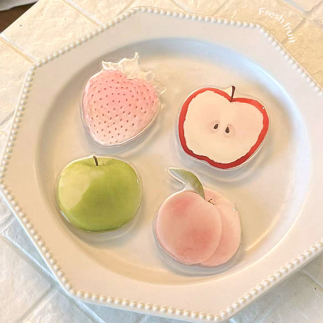 Decorative coaster in strawberry design Bowlift
