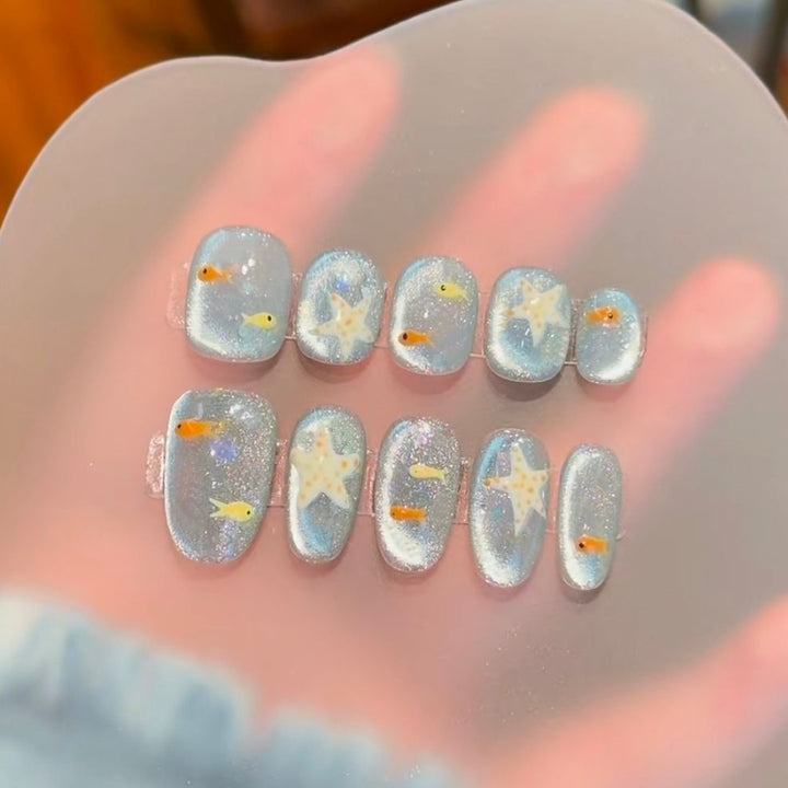 Artistic Ombre Glitter Nail Art Set Bowlift