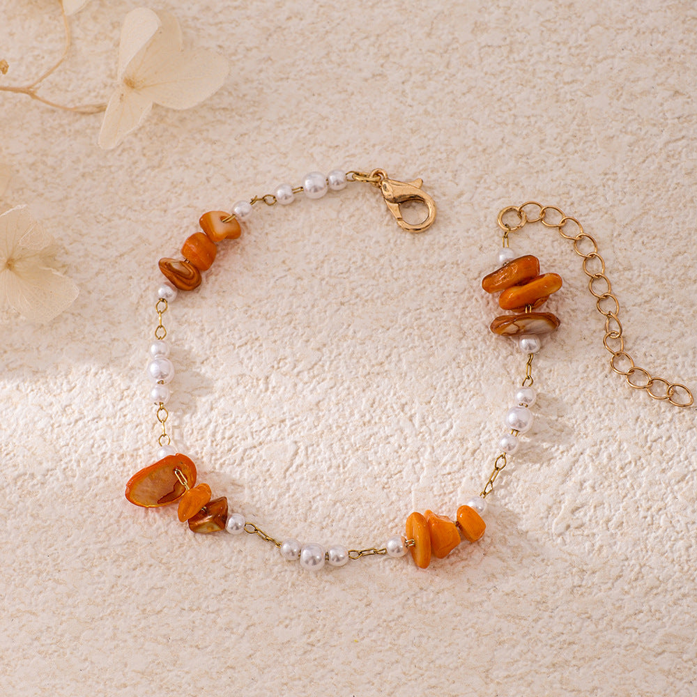 Chic Pearl and Gemstone Bracelet Bowlift