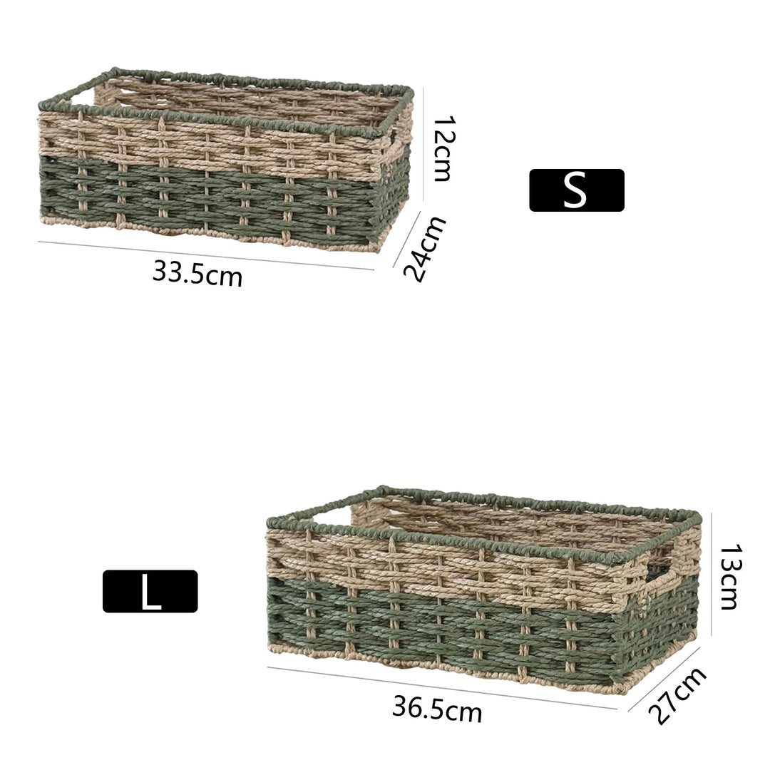 Handcrafted storage basket made of natural material Bowlift