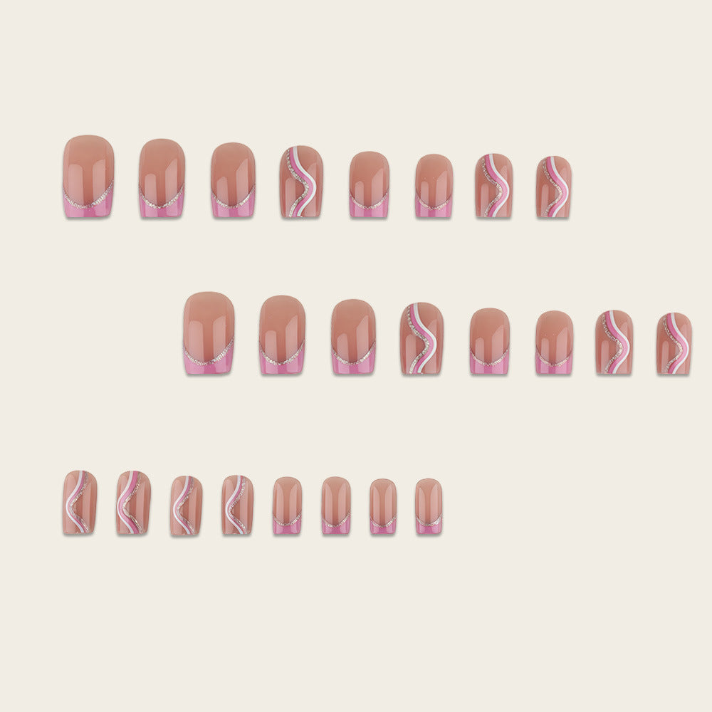 Glamorous Nail Art with Rhinestones Bowlift